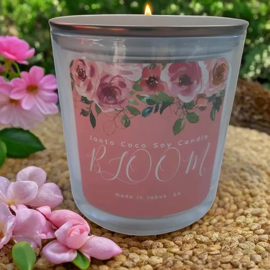Candle. Bloom